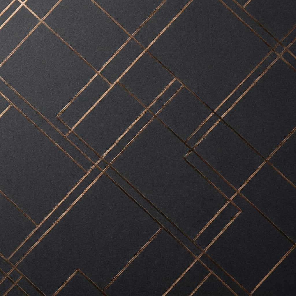 Custom geometric pattern architectural film close-up